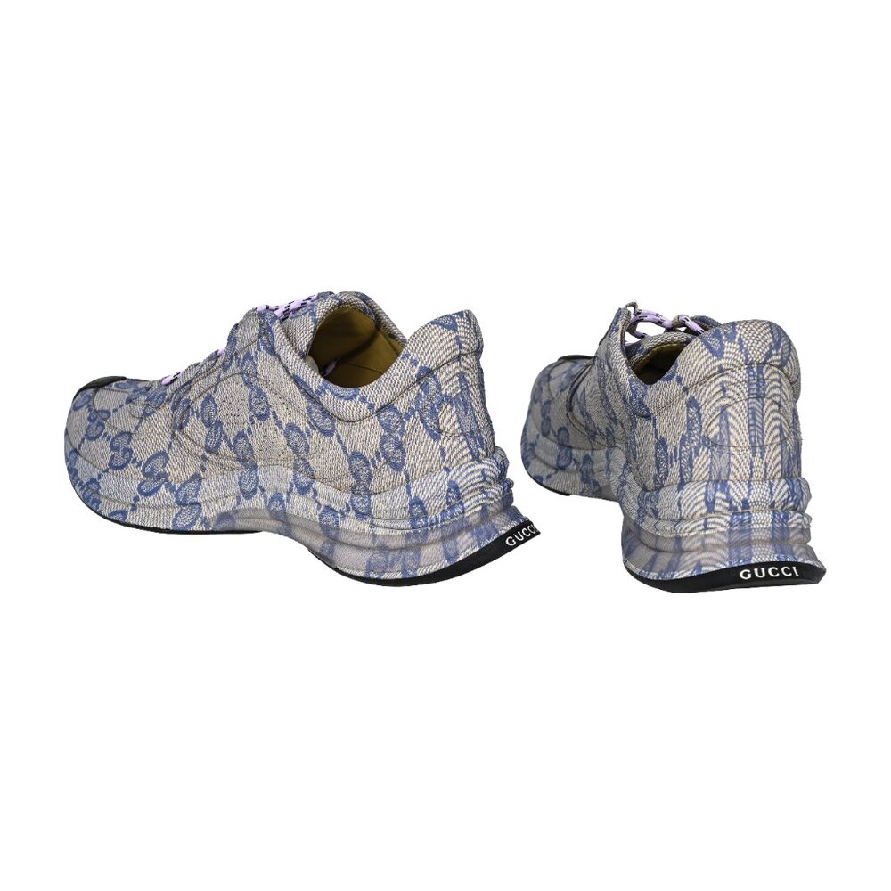 Gucci 721116 Men's GG Run Leather Sneakers - Picture 3 of 12